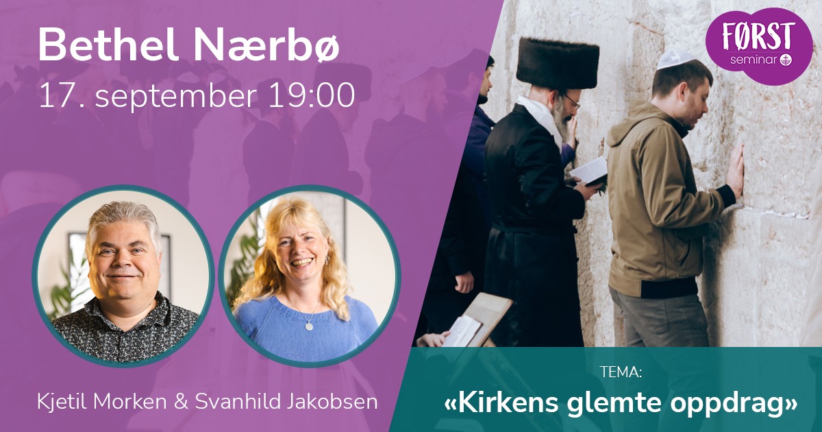Førstseminar Bethel Nærbø 17. september 19:00.